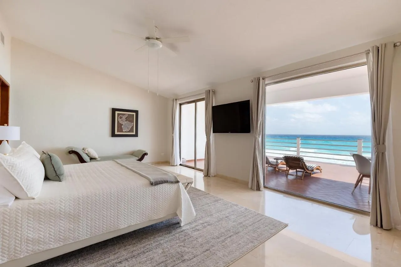 Amazing 5 Bedroom Villa On The Beach! Cancun 0*,  Mexico