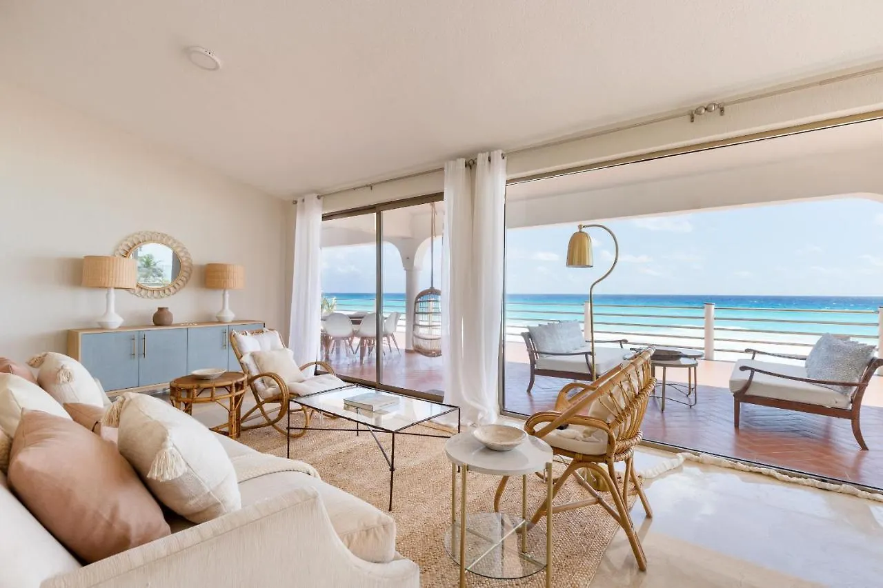 Amazing 5 Bedroom Villa On The Beach! Cancun 0*,  Mexico